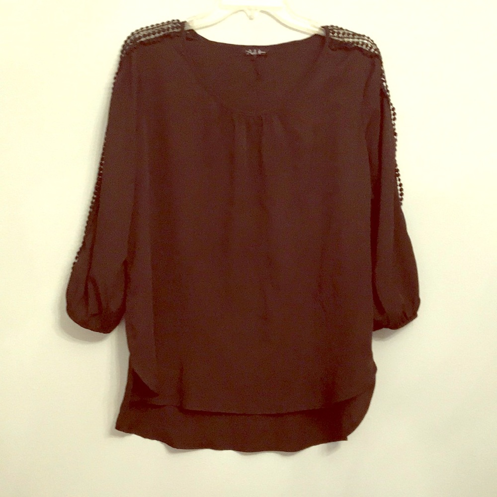 Black blouse/tunic